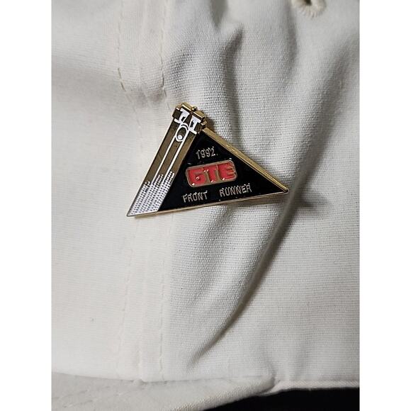 Vintage GTE Front Runner Racing Hat Cap Car Formula One With 2 Pins Made in USA - Picture 5 of 9